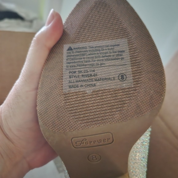 NWOT Riviera Rhinestone Booties size 8 - Picture 2 of 2